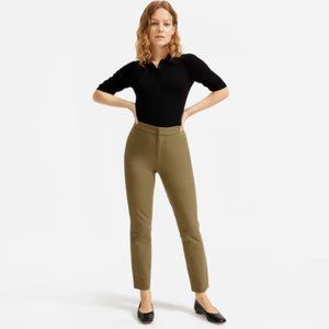 Everlane Fixed Waist Stretch Cotton Pant